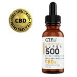 10x Pure Full Spectrum CBD Oil Drops - 500 mg